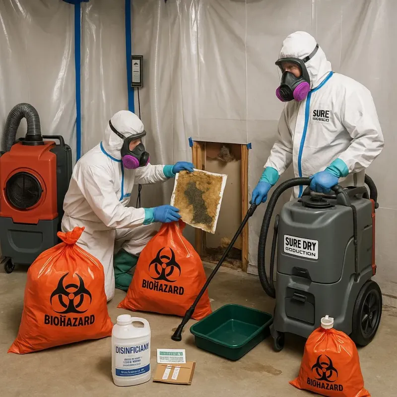 Contaminated Water Handling Protocols process in Tangerine, FL