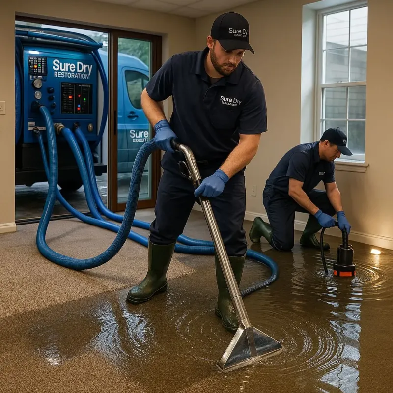 Water Extraction and Removal process in Tangerine, FL